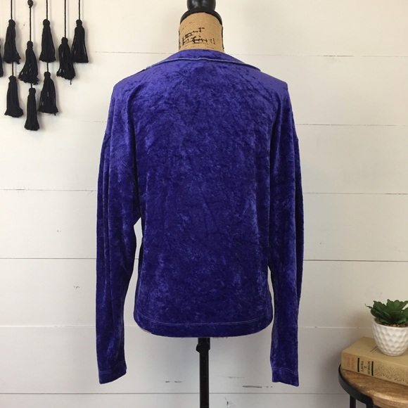 FREE PEOPLE Milan Velvet Pullover size XS - Picture 4 of 7